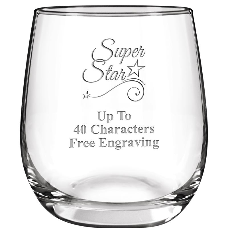8.8oz FORTUNATO STEMLESS WN GL