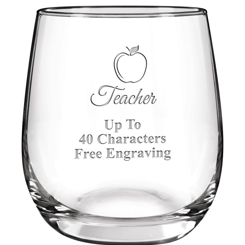 8.8oz FORTUNATO STEMLESS WN GL