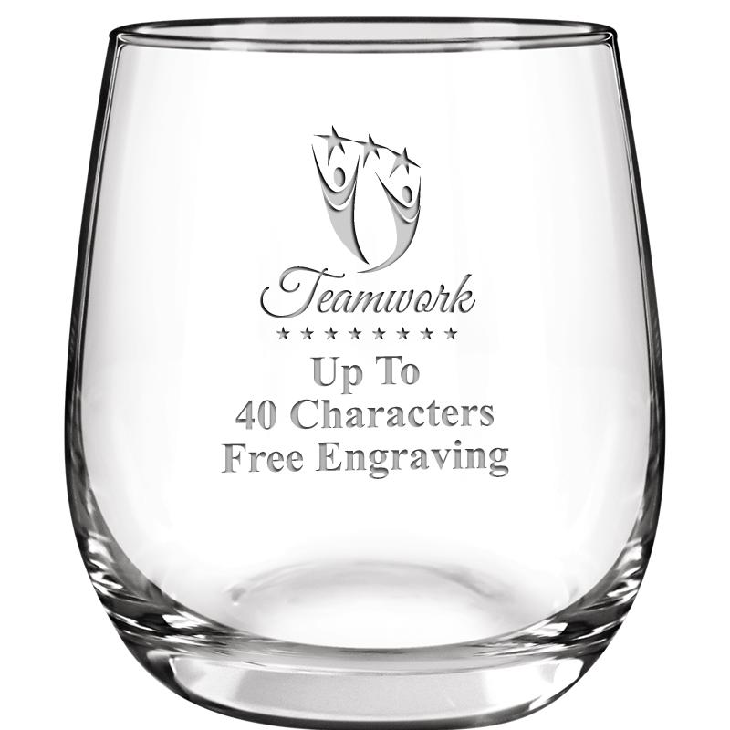 8.8oz FORTUNATO STEMLESS WN GL