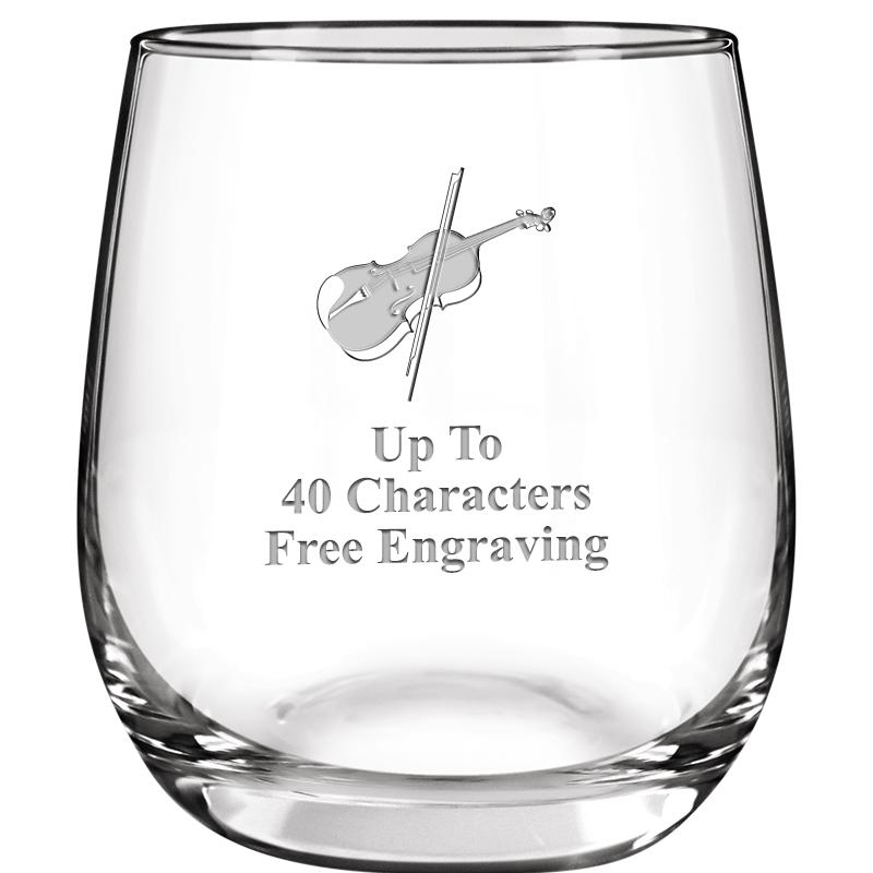 8.8oz FORTUNATO STEMLESS WN GL