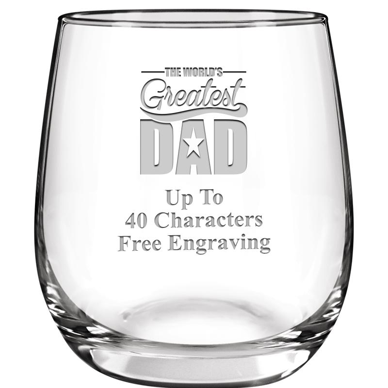 8.8oz FORTUNATO STEMLESS WN GL