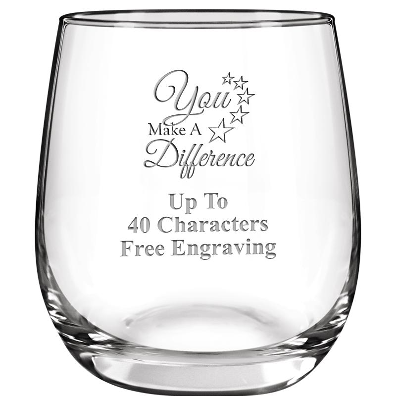 8.8oz FORTUNATO STEMLESS WN GL