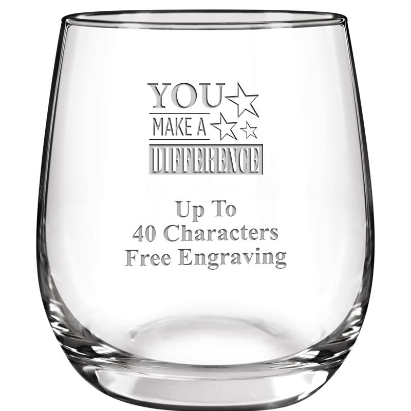 8.8oz FORTUNATO STEMLESS WN GL