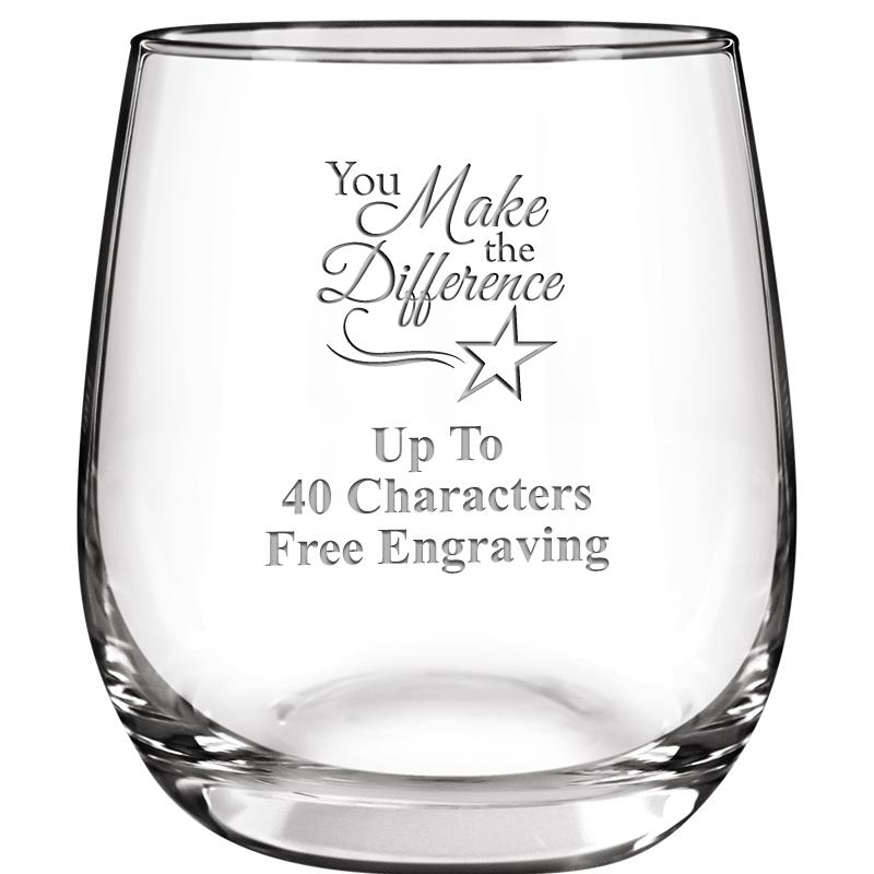 8.8oz FORTUNATO STEMLESS WN GL