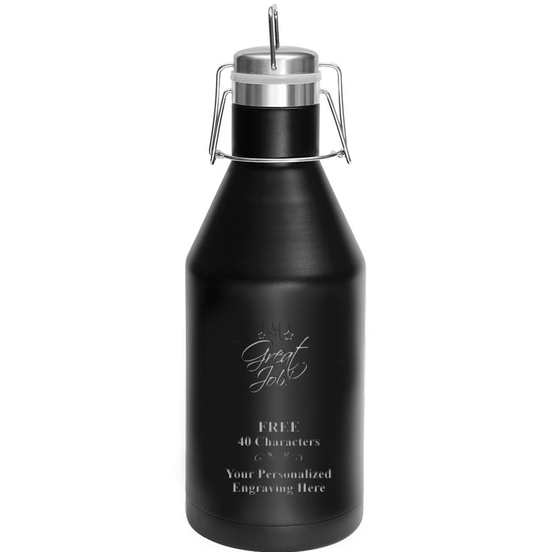 GROWLER 64OZ BLACK