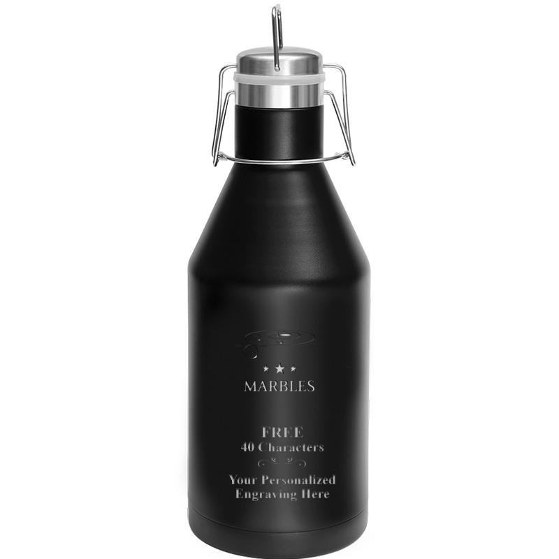 GROWLER 64OZ BLACK