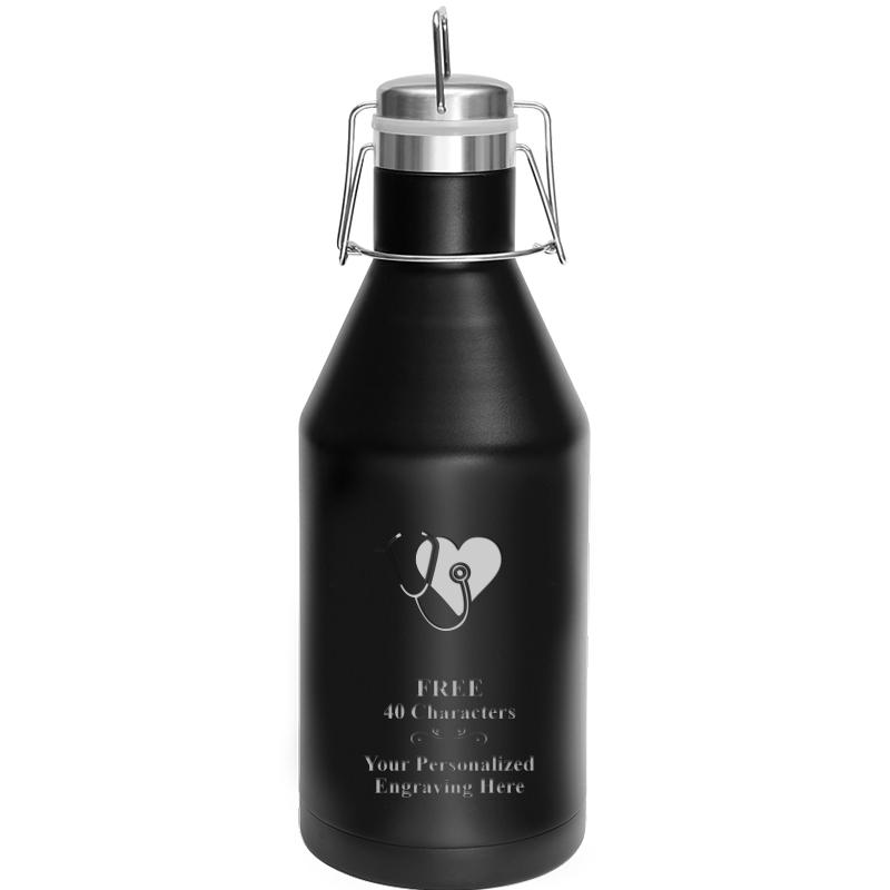 GROWLER 64OZ BLACK