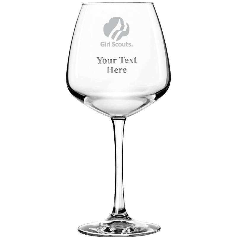 18.25oz MILAN WINE STEM GL