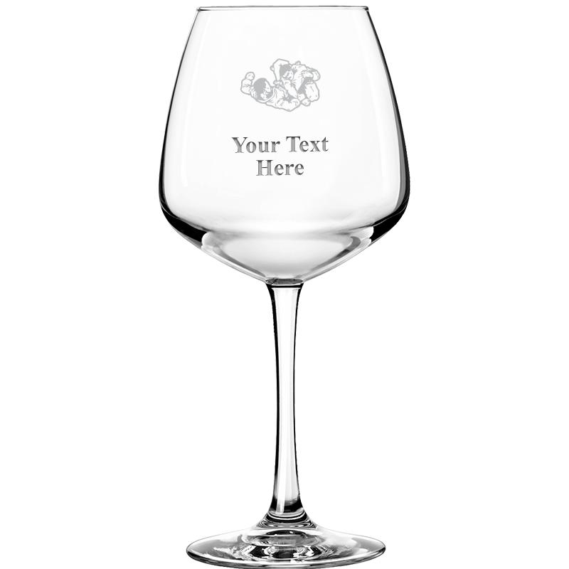 18.25oz MILAN WINE STEM GL