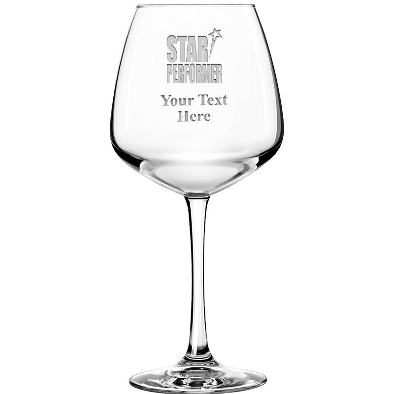 18.25oz MILAN WINE STEM GL