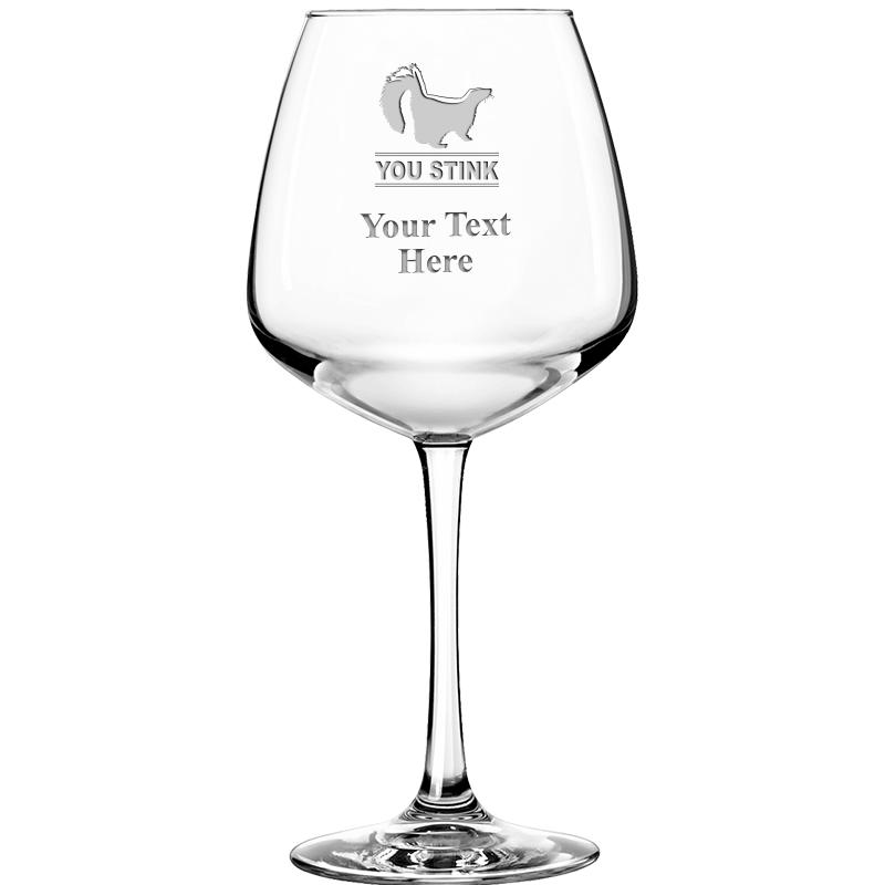 18.25oz MILAN WINE STEM GL