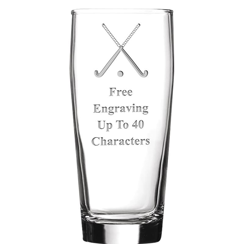 16 OZ NOBLE HOPS BEER GLASS