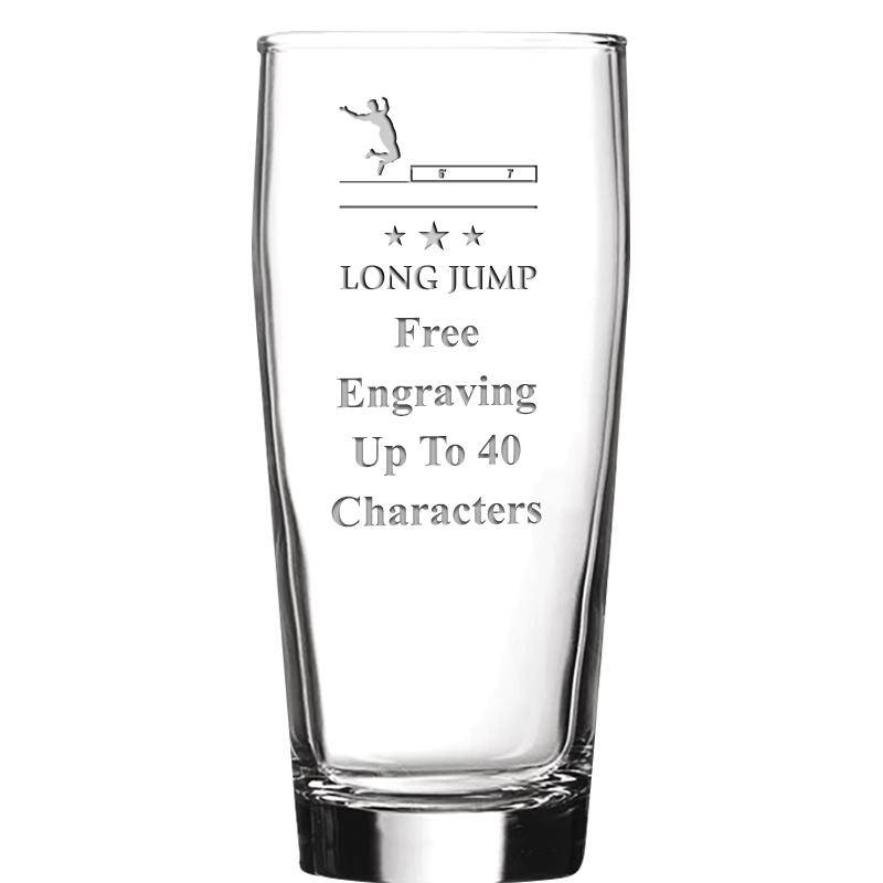 16 OZ NOBLE HOPS BEER GLASS