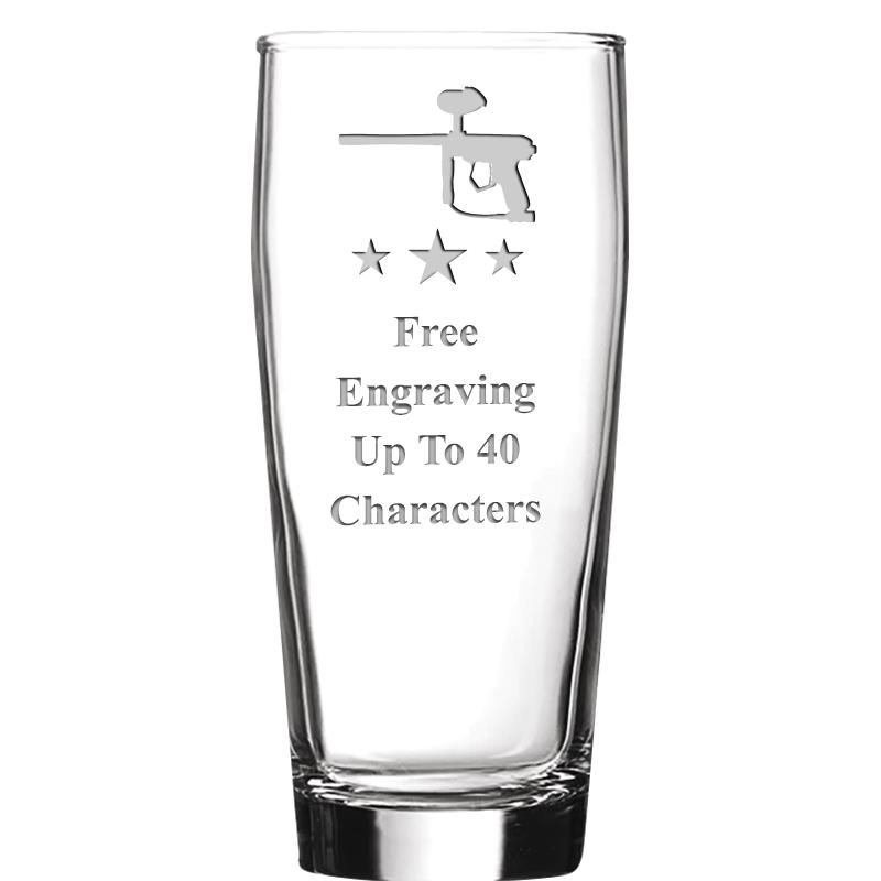 16 OZ NOBLE HOPS BEER GLASS