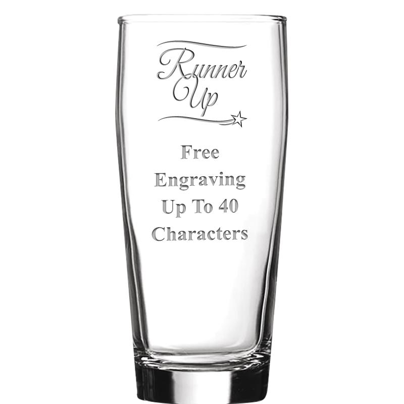 16 OZ NOBLE HOPS BEER GLASS