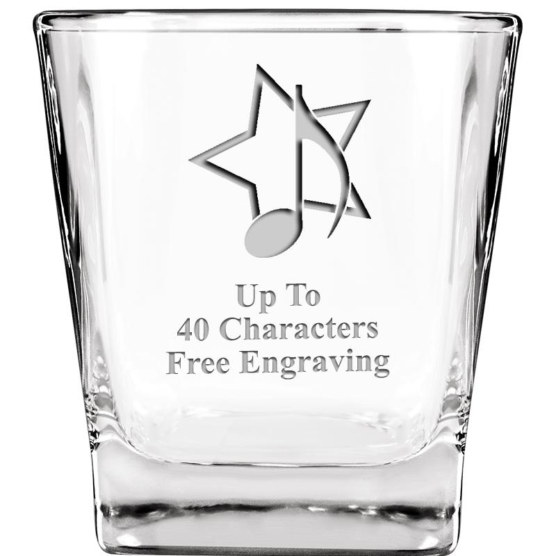 8.7oz PEORIA WHISKEY GLASS