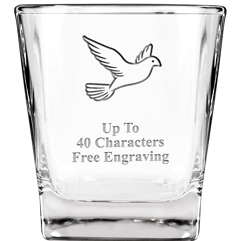 8.7oz PEORIA WHISKEY GLASS