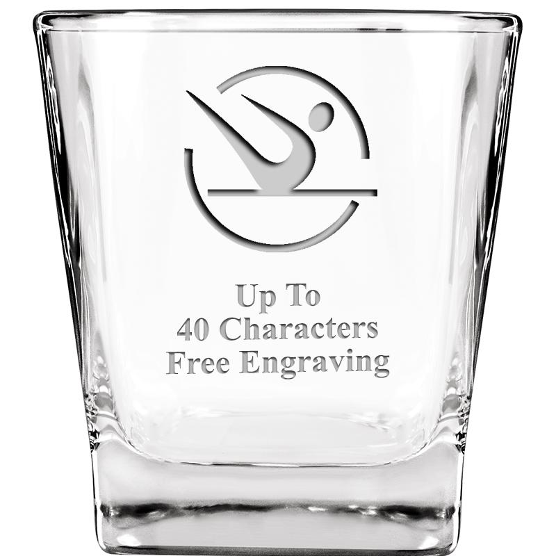 8.7oz PEORIA WHISKEY GLASS