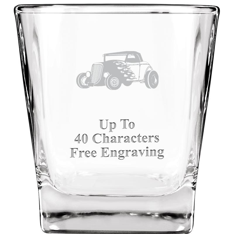 8.7oz PEORIA WHISKEY GLASS