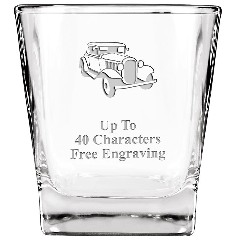 8.7oz PEORIA WHISKEY GLASS