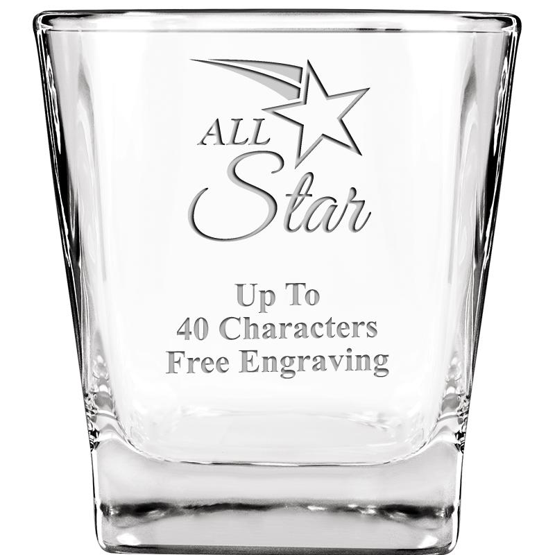 8.7oz PEORIA WHISKEY GLASS