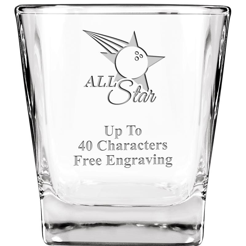 8.7oz PEORIA WHISKEY GLASS