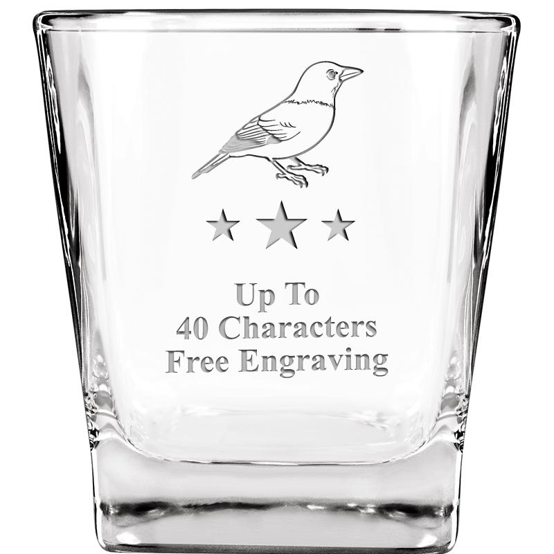 8.7oz PEORIA WHISKEY GLASS