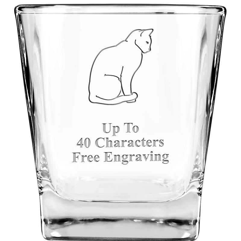 8.7oz PEORIA WHISKEY GLASS