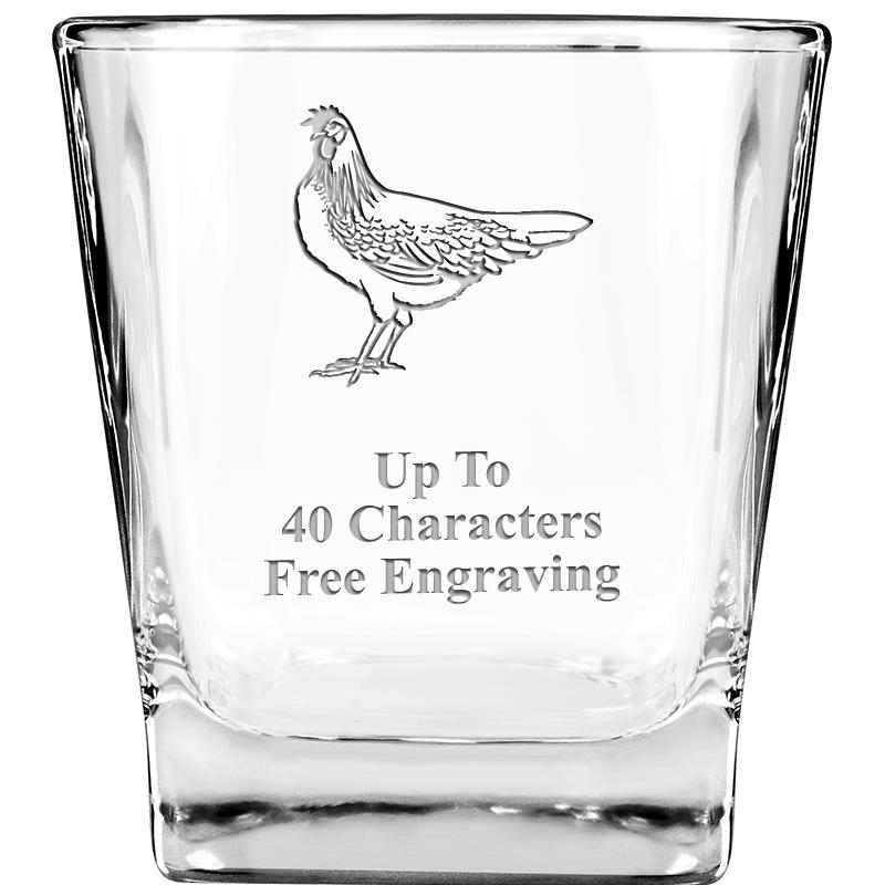 8.7oz PEORIA WHISKEY GLASS