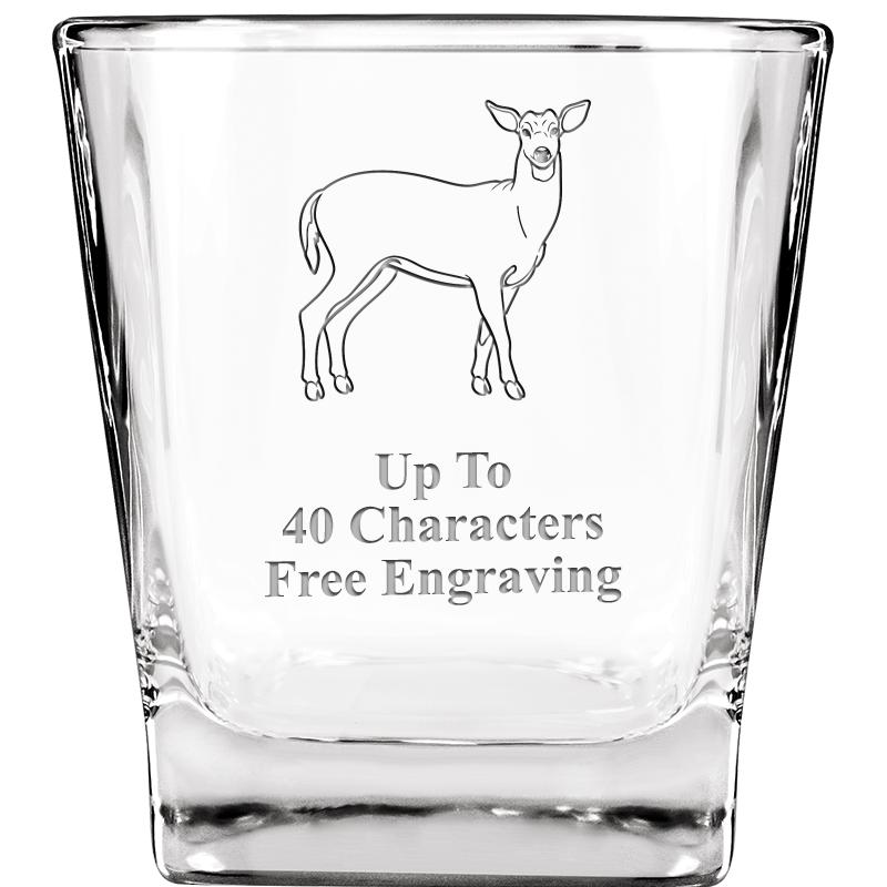 8.7oz PEORIA WHISKEY GLASS