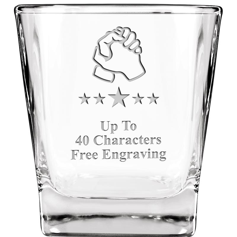 8.7oz PEORIA WHISKEY GLASS