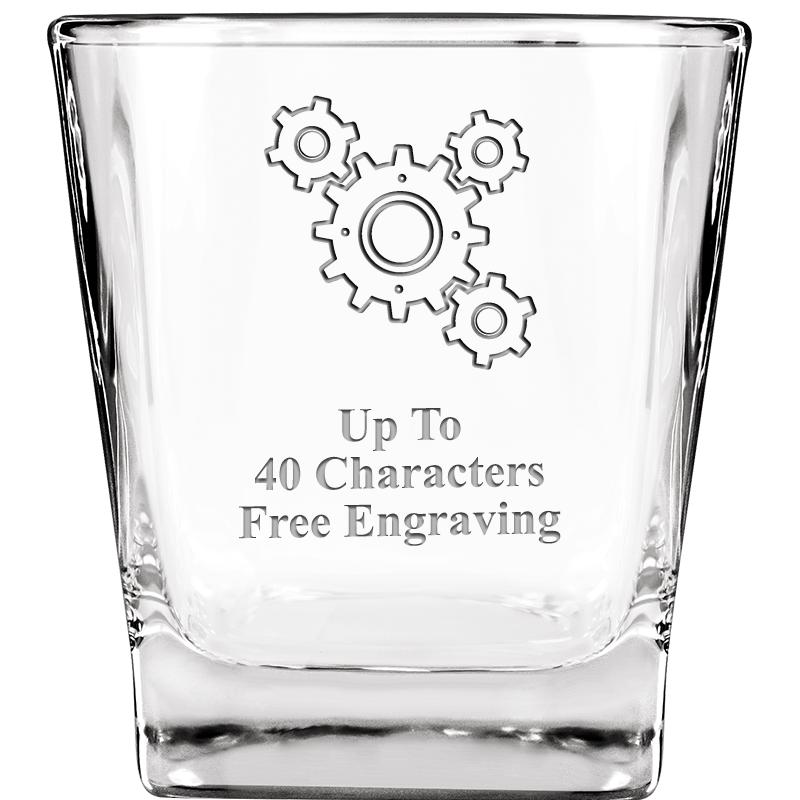 8.7oz PEORIA WHISKEY GLASS