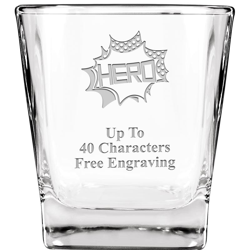 8.7oz PEORIA WHISKEY GLASS