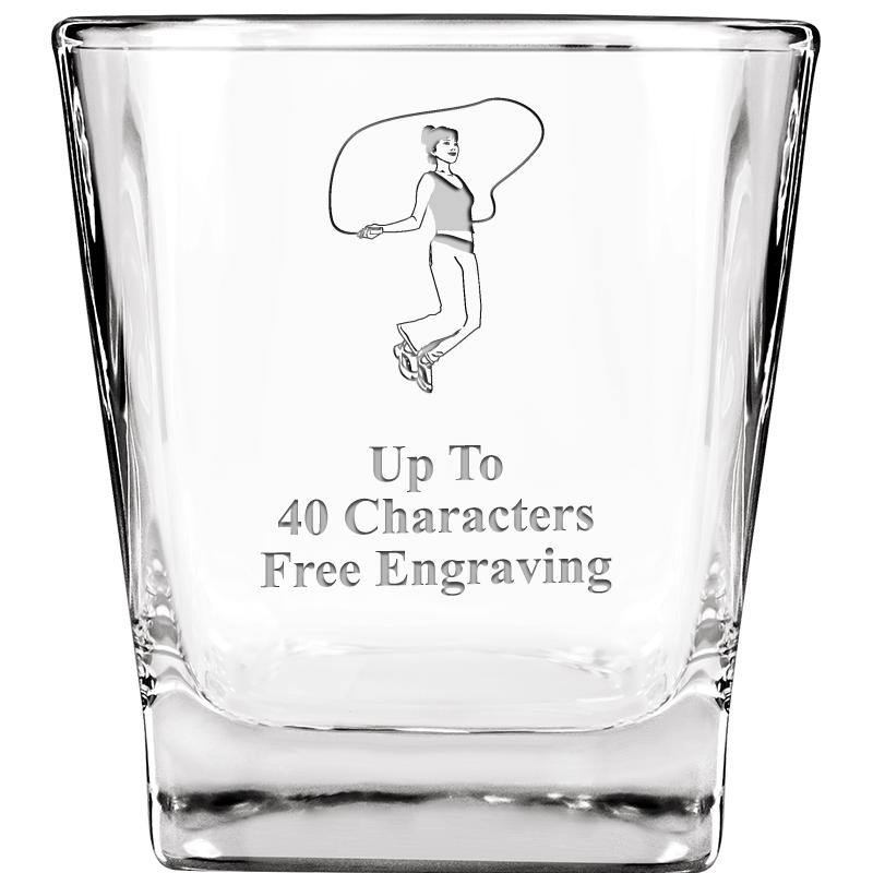 8.7oz PEORIA WHISKEY GLASS