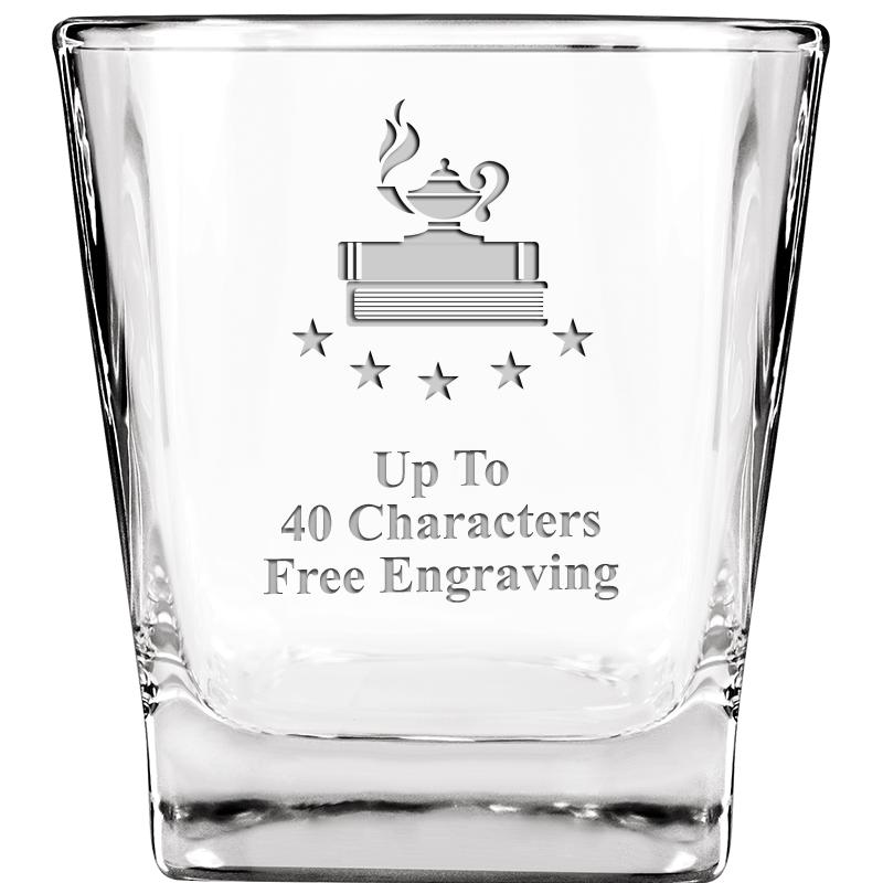 8.7oz PEORIA WHISKEY GLASS