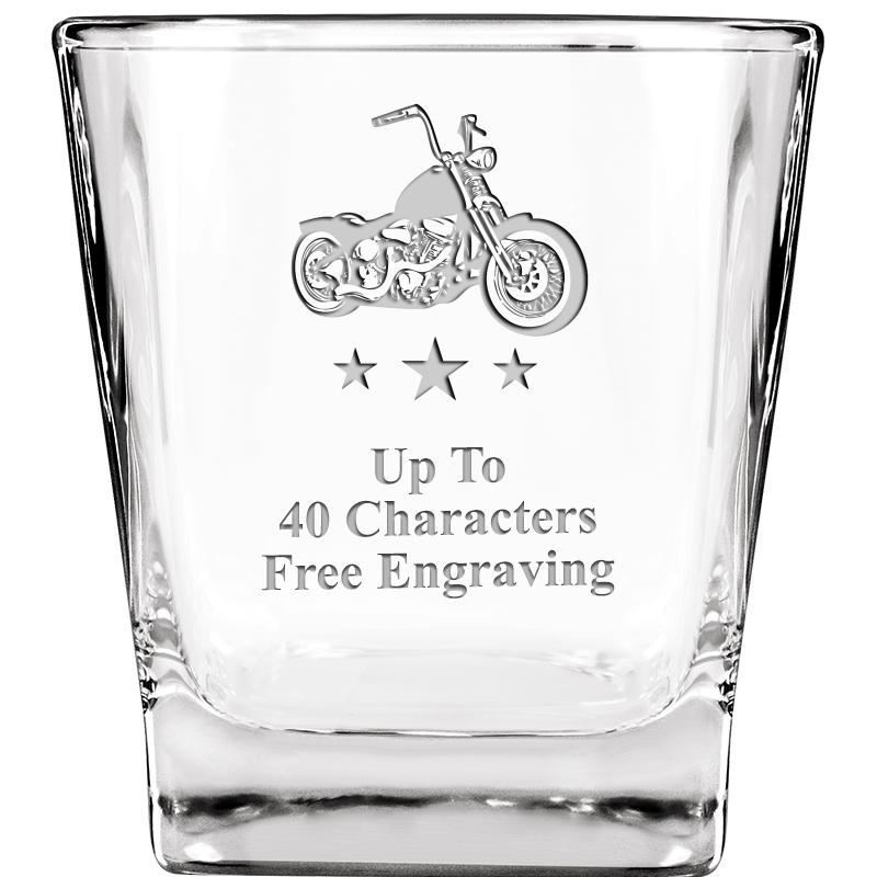 8.7oz PEORIA WHISKEY GLASS