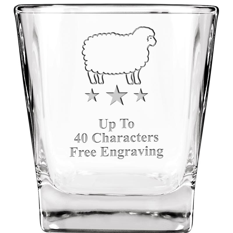 8.7oz PEORIA WHISKEY GLASS