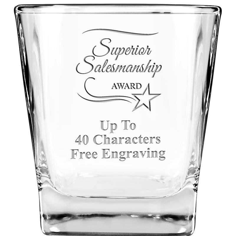 8.7oz PEORIA WHISKEY GLASS