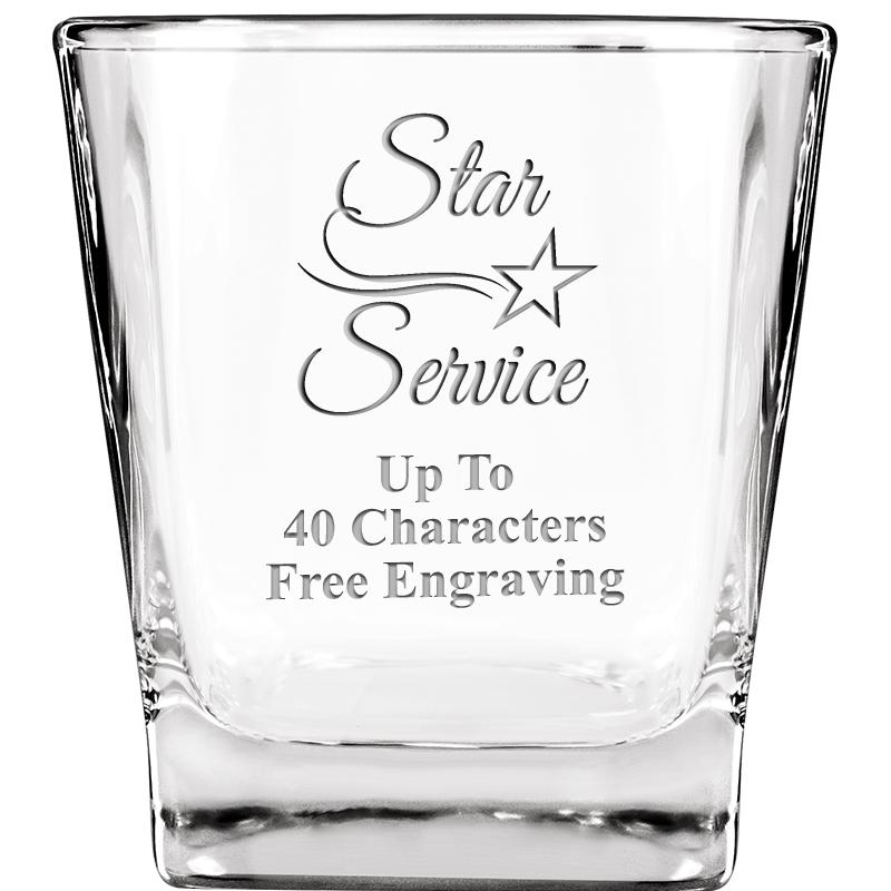 8.7oz PEORIA WHISKEY GLASS