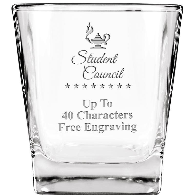 8.7oz PEORIA WHISKEY GLASS