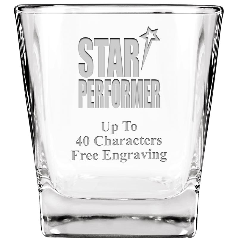 8.7oz PEORIA WHISKEY GLASS