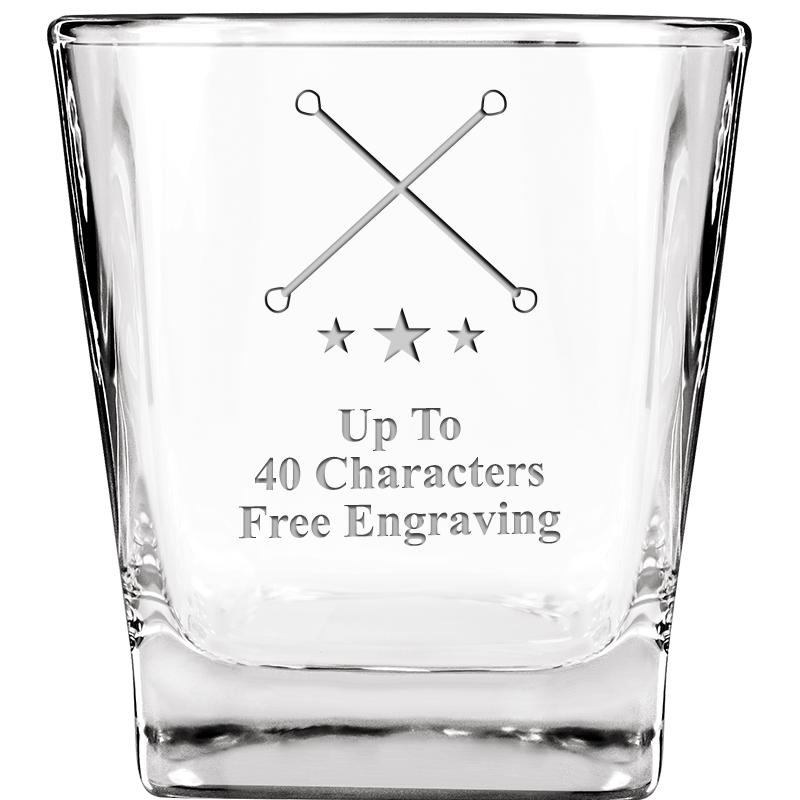 8.7oz PEORIA WHISKEY GLASS