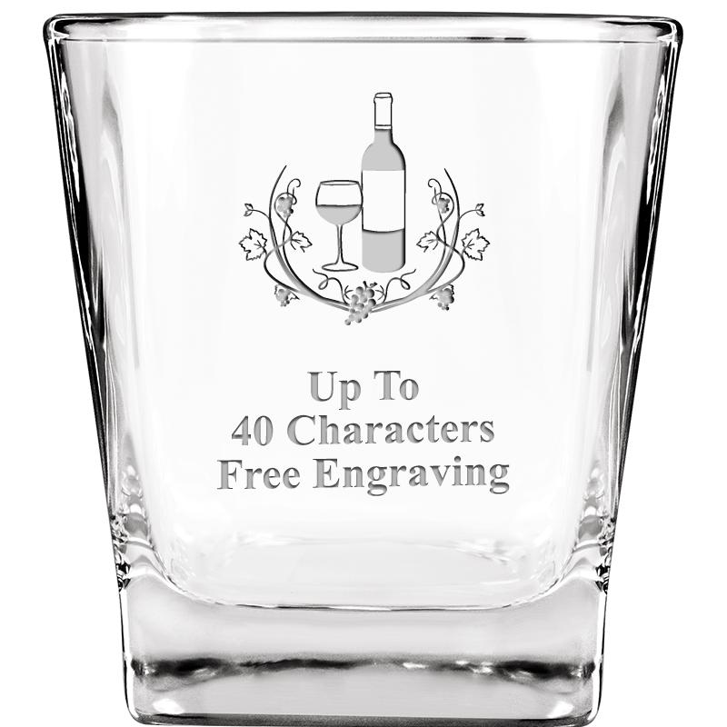 8.7oz PEORIA WHISKEY GLASS