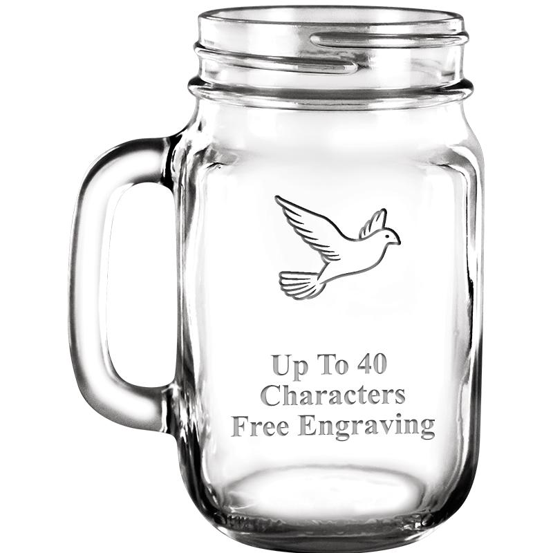 16oz SOIREE MASON JAR