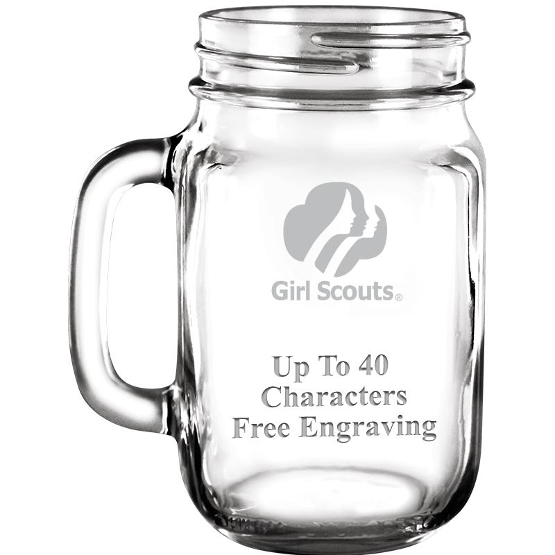 16oz SOIREE MASON JAR