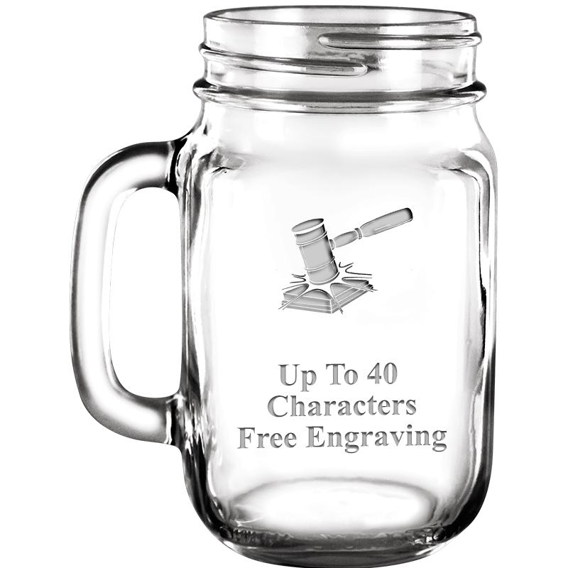 16oz SOIREE MASON JAR