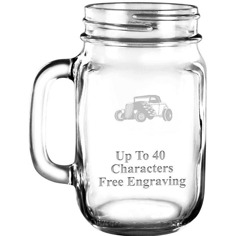 16oz SOIREE MASON JAR