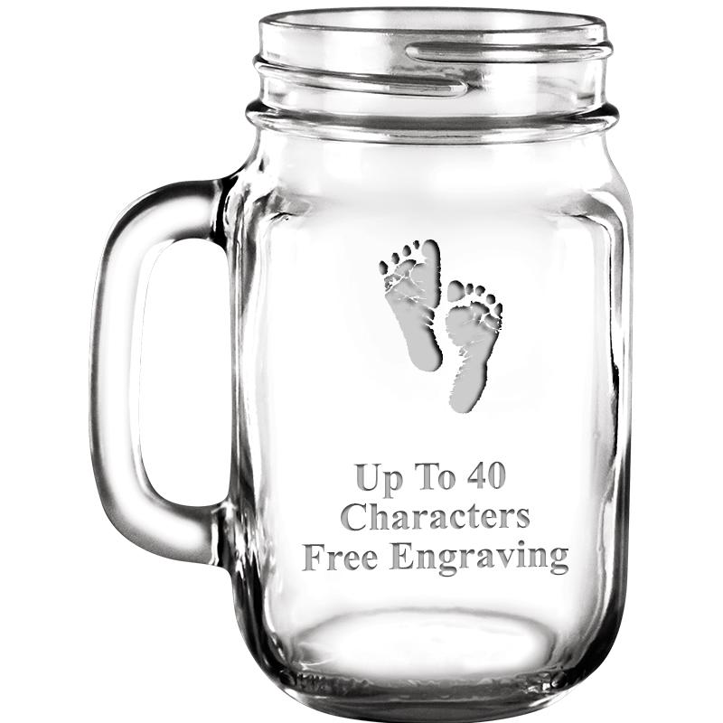 16oz SOIREE MASON JAR