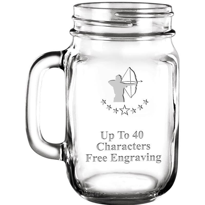 16oz SOIREE MASON JAR