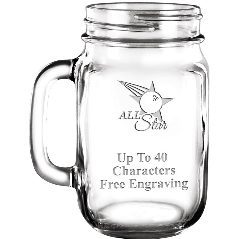 16oz SOIREE MASON JAR